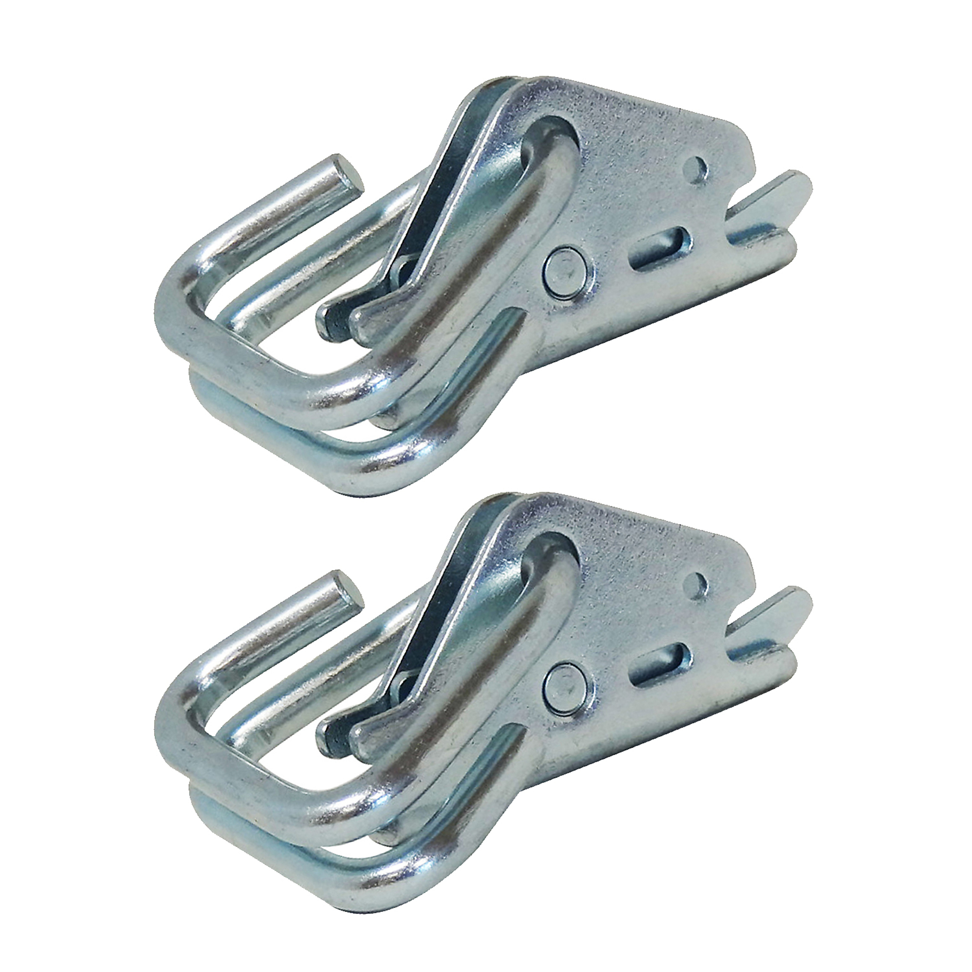 Snap-Loc E-Track Hook-Ring Adapter - 2 Pk, 1000-Lb. Working Load, Steel, Model# SLAEAHRI2